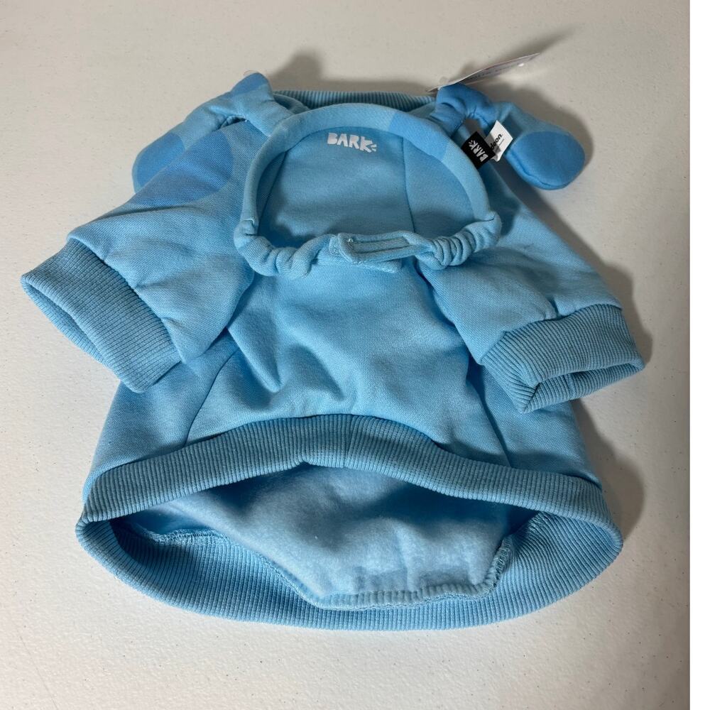 BARK x Nickelodeon NWT Blue's Clues Dog Costume Size XS / S Outfit & Headband